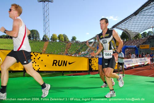 Michael Linnerer beim München Marathon 2006